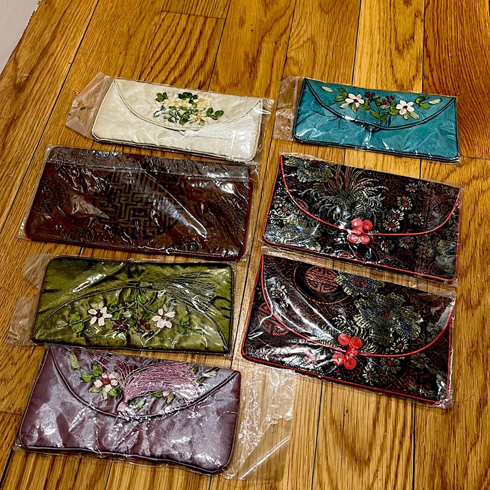 Chinese handmade wallet clutch handbag